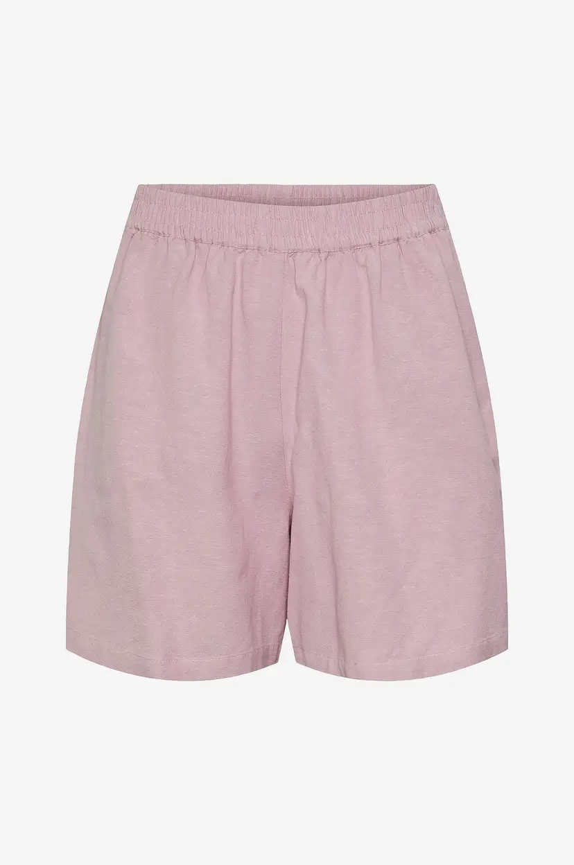 Pieces Shorts pcMilano HW Shorts - Rosa