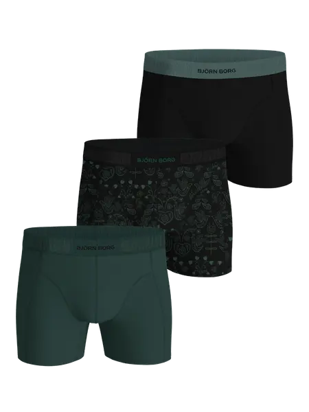 Björn Borg Organic Cotton Stretch Boxers 3-pack