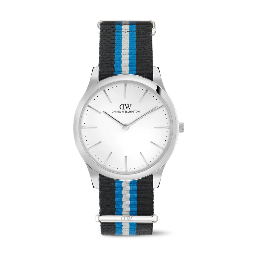 Daniel Wellington Silver 39mm Watch Pathfinder Sherborne Frost-white | DW