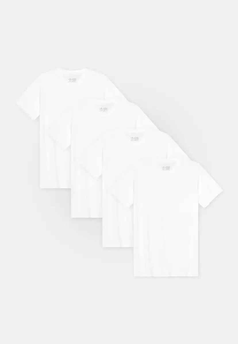DANISH ENDURANCE DANISH ENDURANCE V NECK T-SHIRT, HVID, XL