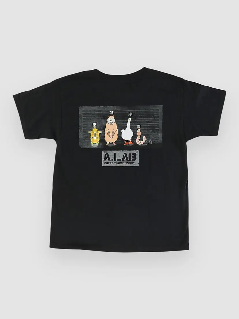 A.LAB A.LAB Heist Kids T-skjorte svart