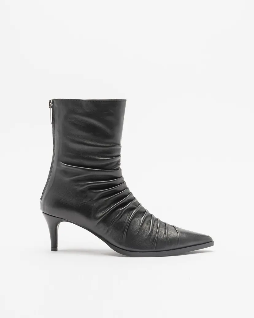 PROF PROF A62 Black Ankle Boots
