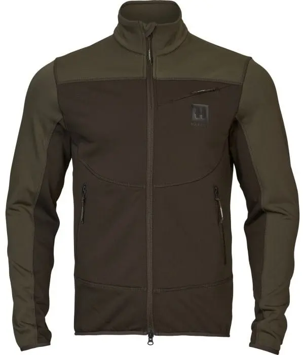 Härkila Härkila Olaf Fleece Jacket Shadow Brown/Forest Night