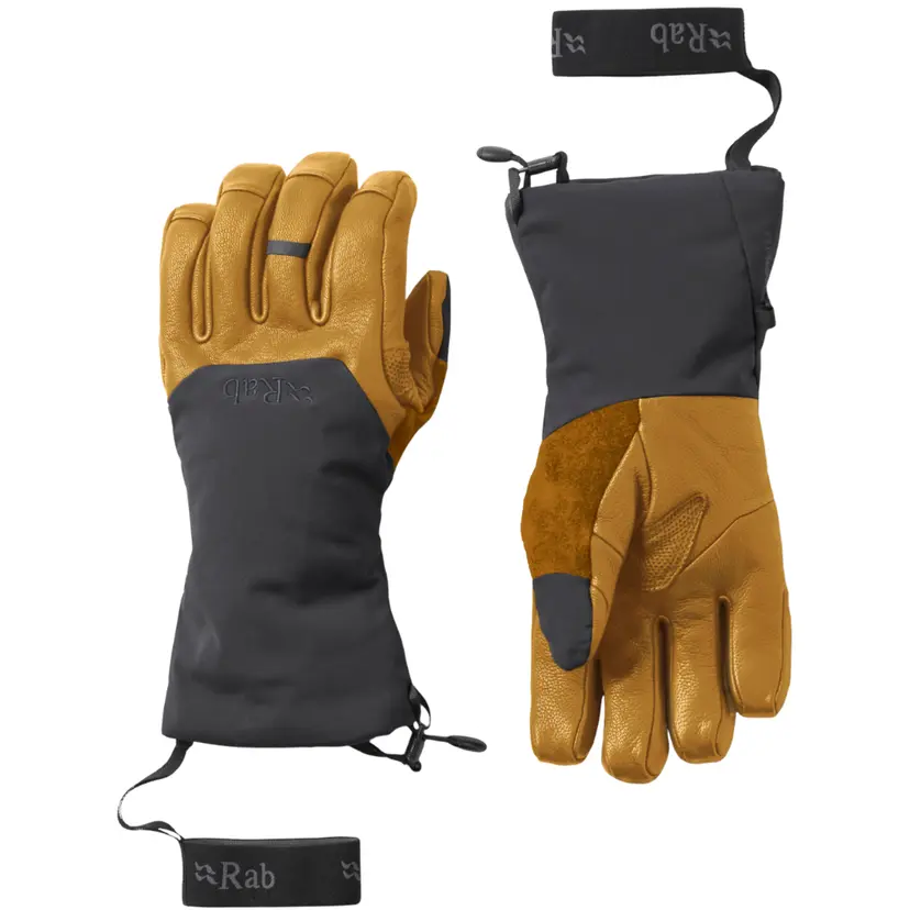 Rab Rab Guide Gtx Gauntlets Black/Tan