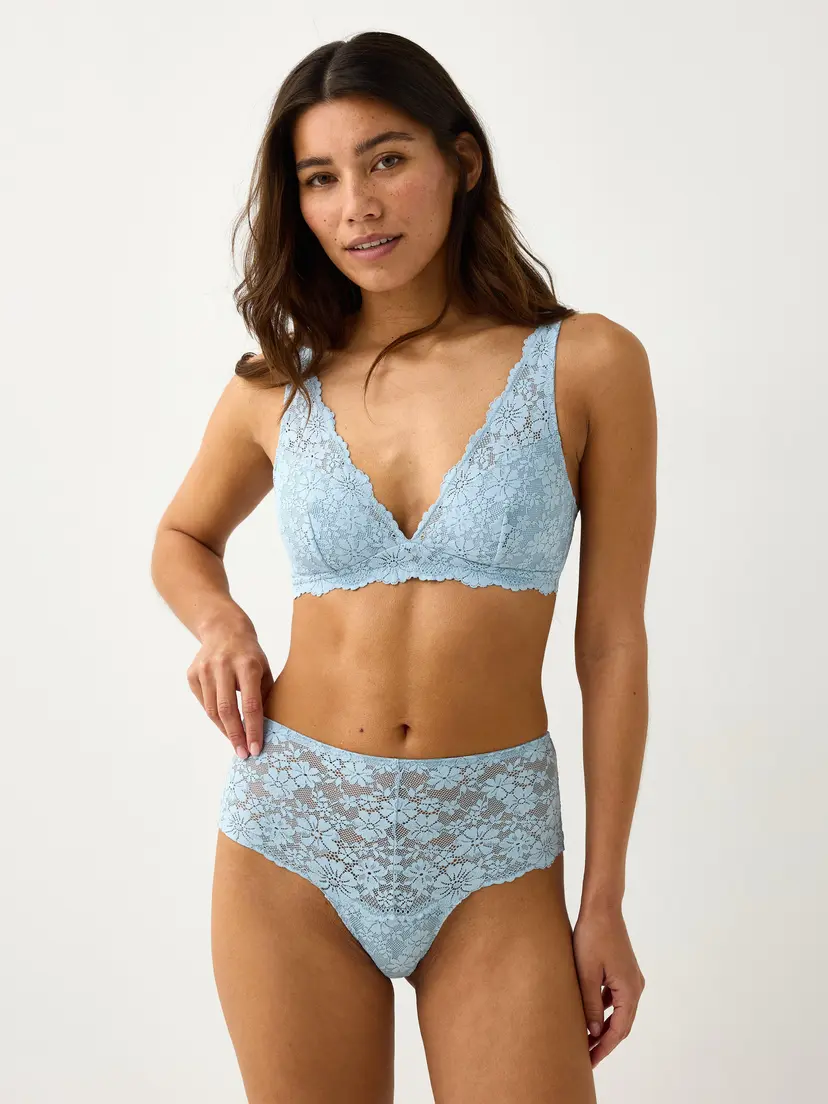 Lindex Bralette i blonde