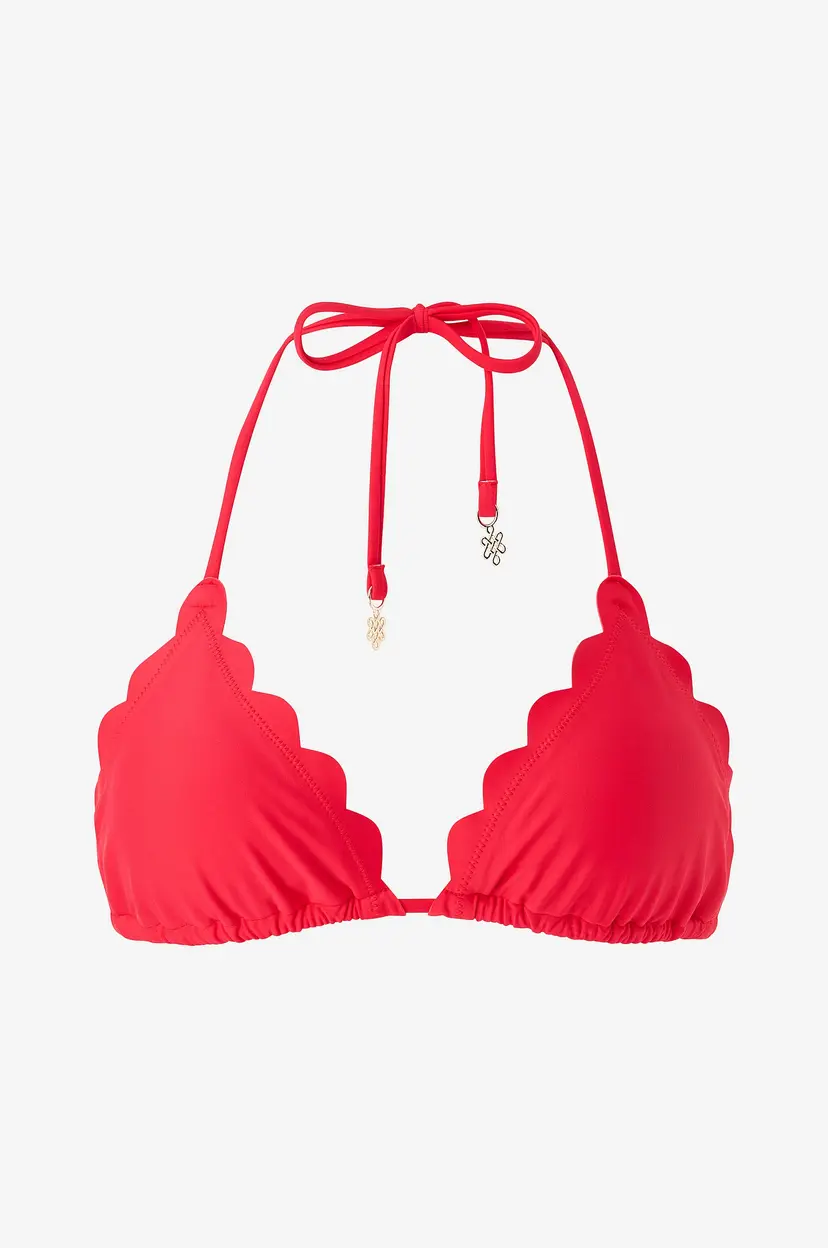 KAANDA Beach life Bikini-BH Triangle Top - Rød