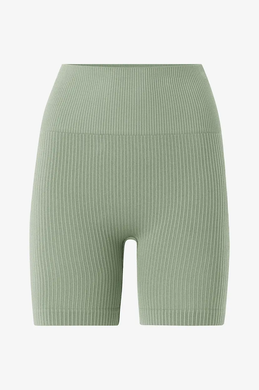 Björn Borg Treningsshorts Studio Seamless Ribbed - Grønn