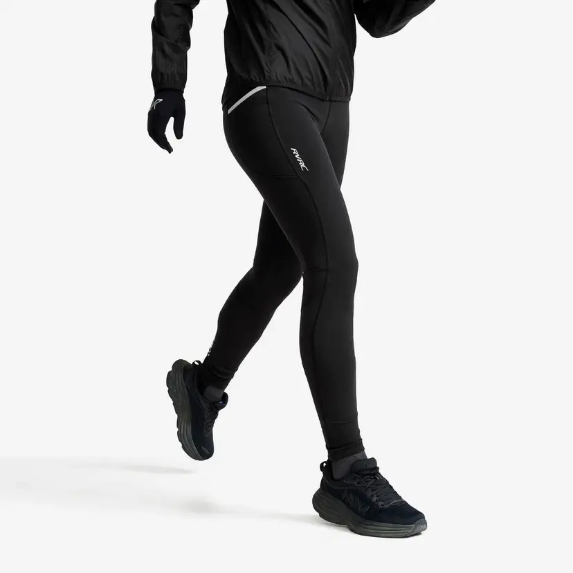 RevolutionRace Sprint Winter Leggings Dame Black