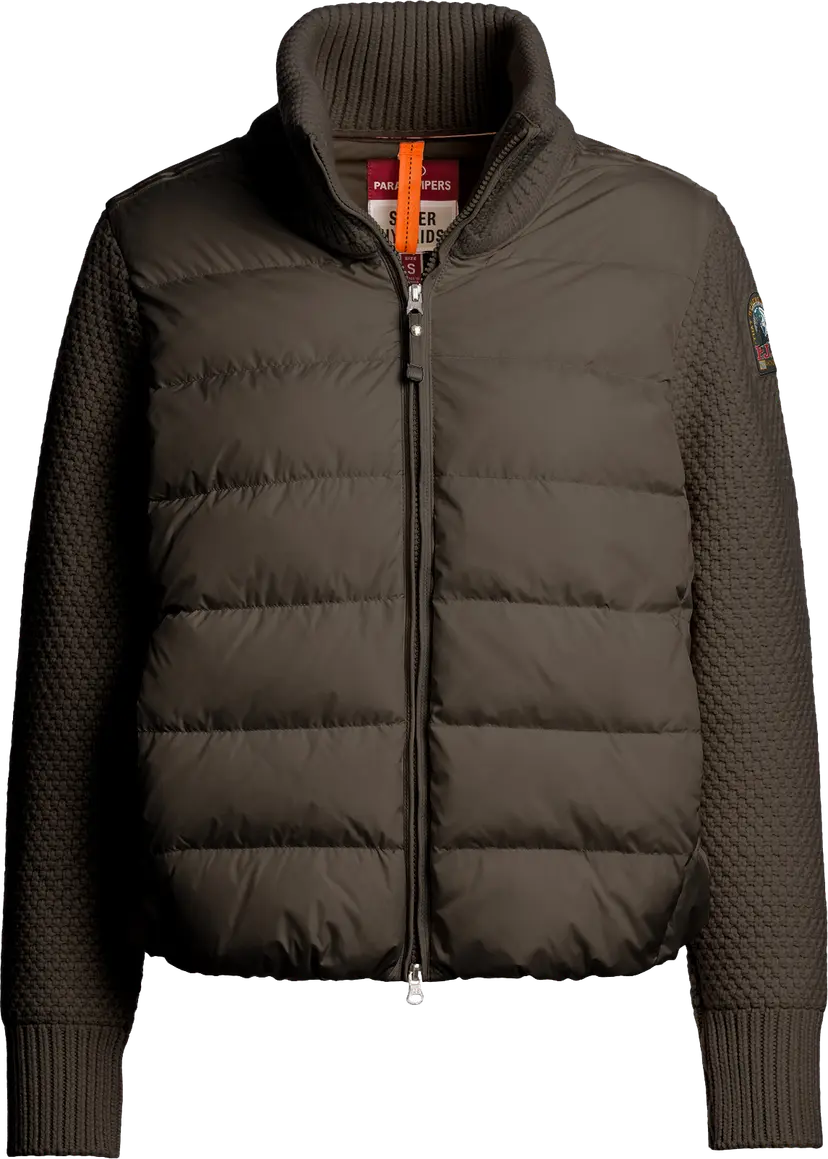 Parajumpers Parajumpers Women's Moonie 2.0 Hybrid Cardigan Antique Bronze