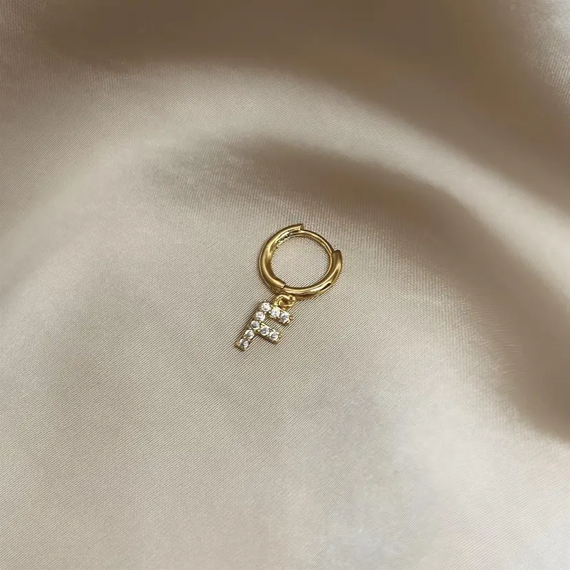 Aiyanna Letter Single Earring