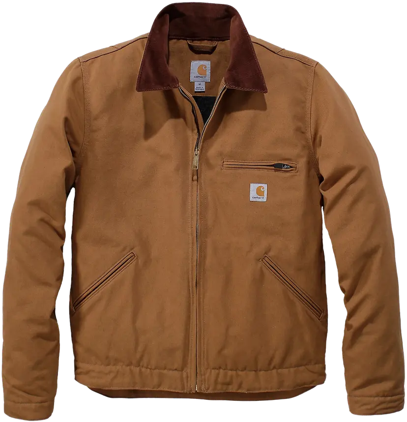 Carhartt Workwear Carhartt Workwear Carhartt M's Duck Detroit Jacket Carhartt® Brown