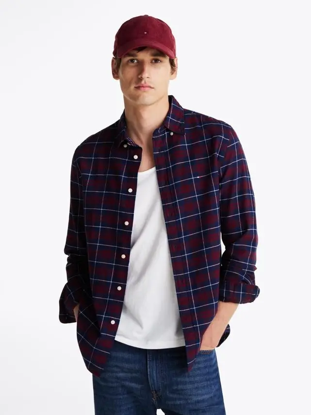 Tommy Hilfiger BRUSHED EASY CHECK RF SHIRT
