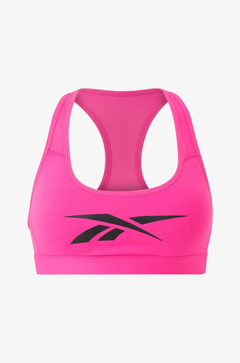 Reebok Performance Sports-BH S Lux Vector Racer Bra - Rosa