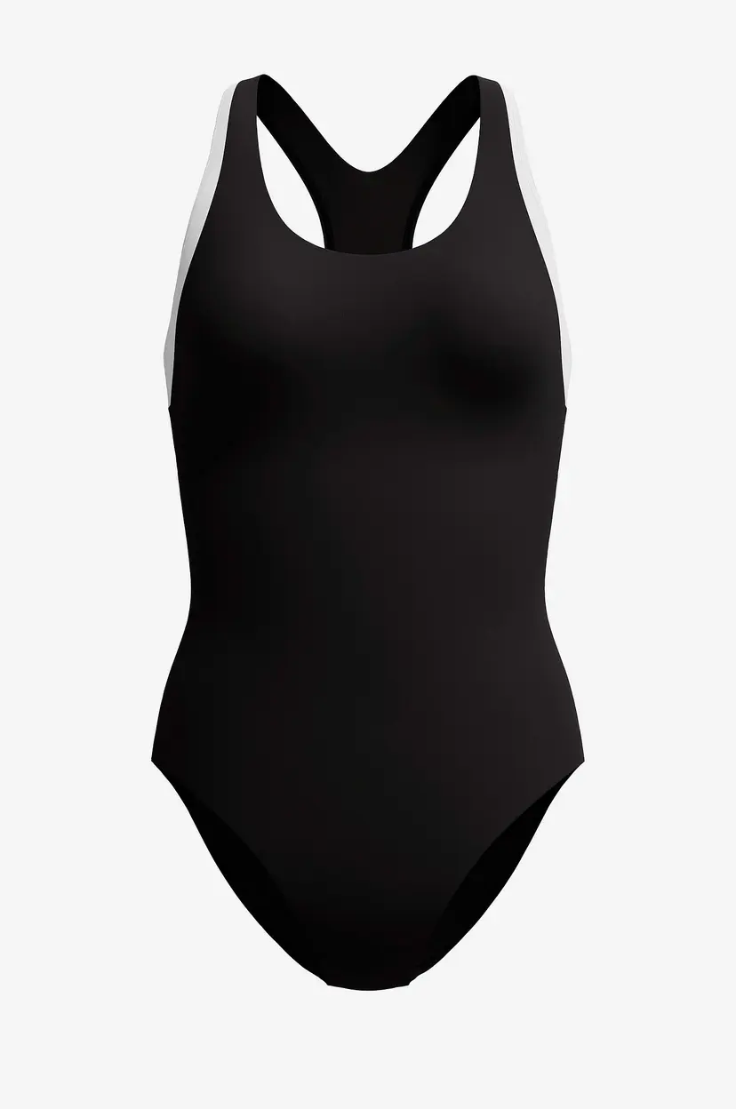 Speedo Shapingbadedrakt Colorblock Racerback One Piece - Svart