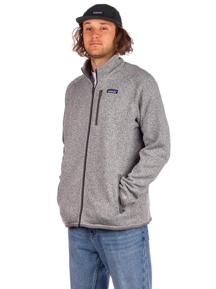 Patagonia Patagonia Better Sweater Hettegenser med glidelås grå