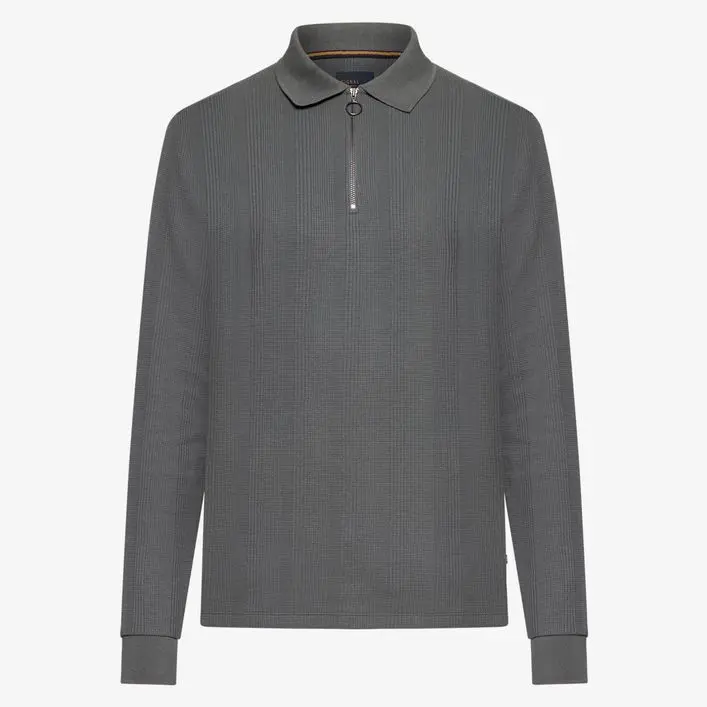 SIGNAL PittSi Structured Zip Polo