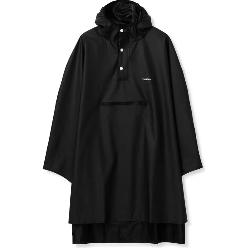 Tretorn Tretorn Pu Light Rainponcho Jet Black