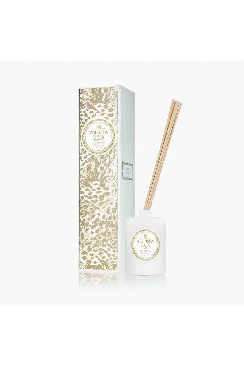 VOLUSPA Reed Diffuser 177ml - Suede Blanc