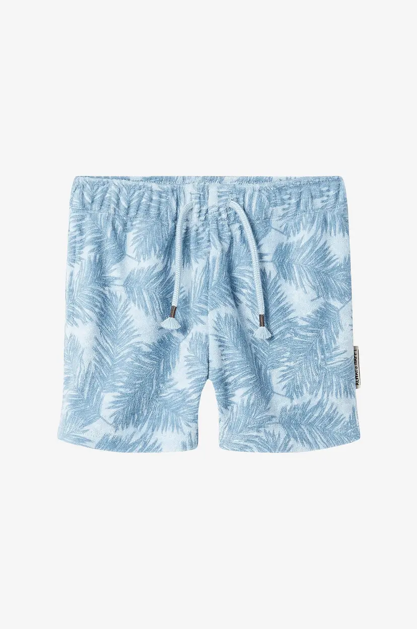 NAME IT Frottéshorts nmmFrede Nreg Terry Shorts Box - Blå