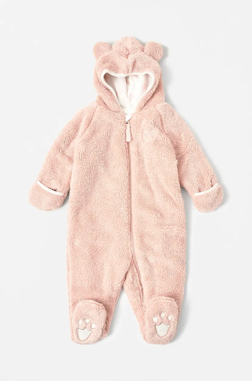 Ellos Collection Dress Teddy med ører - Rosa