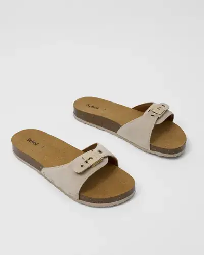 Scholl Scholl - Hvit - Sl Pescura Margot Suede