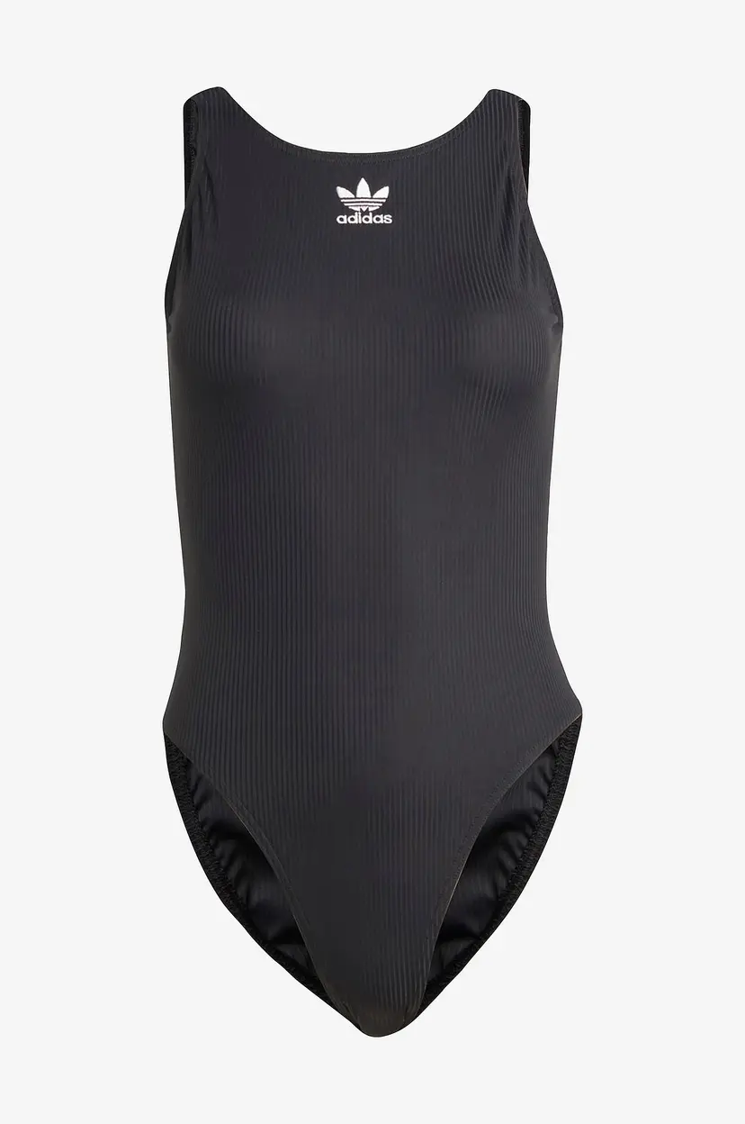 Adidas Originals Badedrakt Adicol Rib Suit - Svart