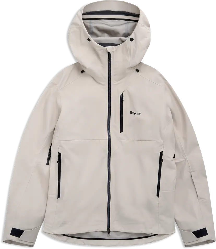 Bergans Bergans Men's Oppdal 3L Shell Jacket Bone White