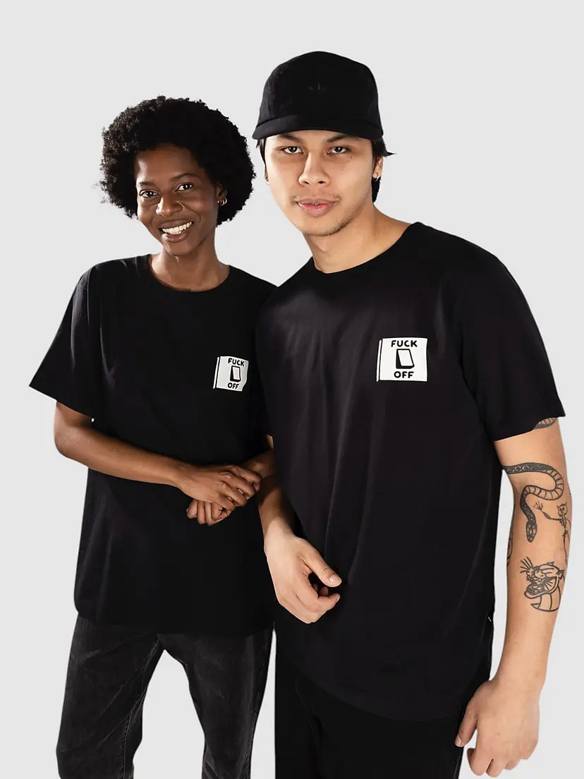The Dudes The Dudes Switch Classic T-skjorte svart