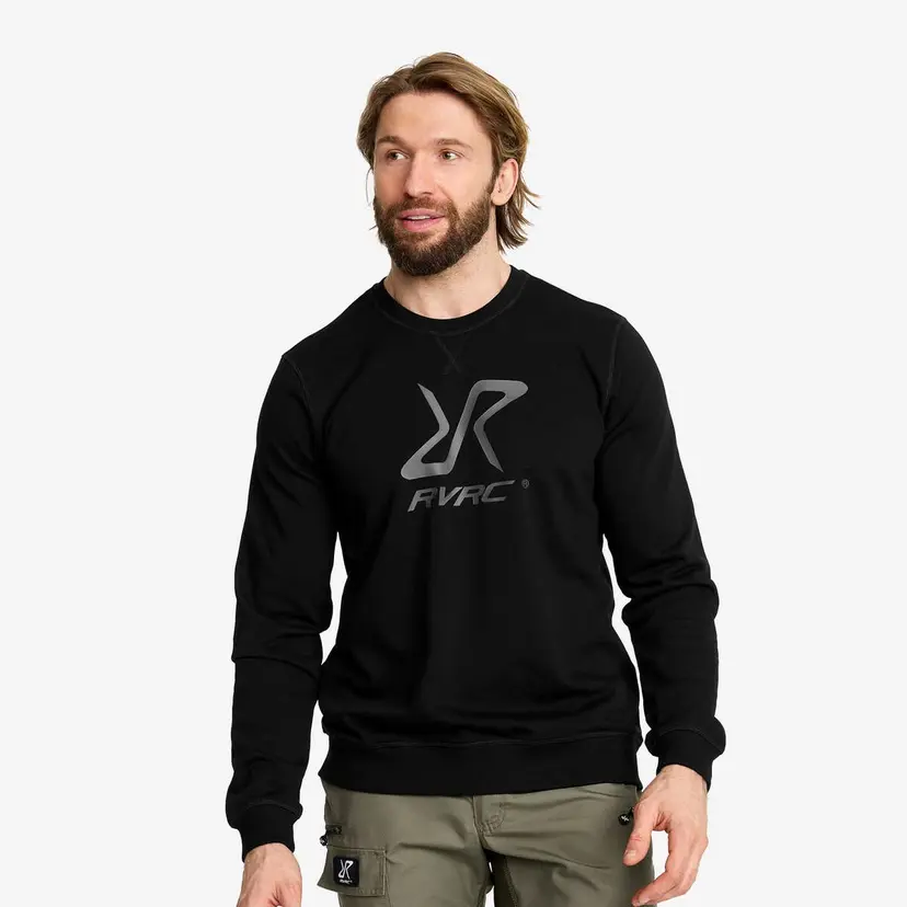 RevolutionRace RVRC Sweatshirt Herre Black