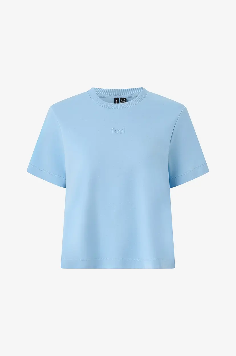 Vero Moda Topp vmPernille Mette SS Top Box Jrs - Blå