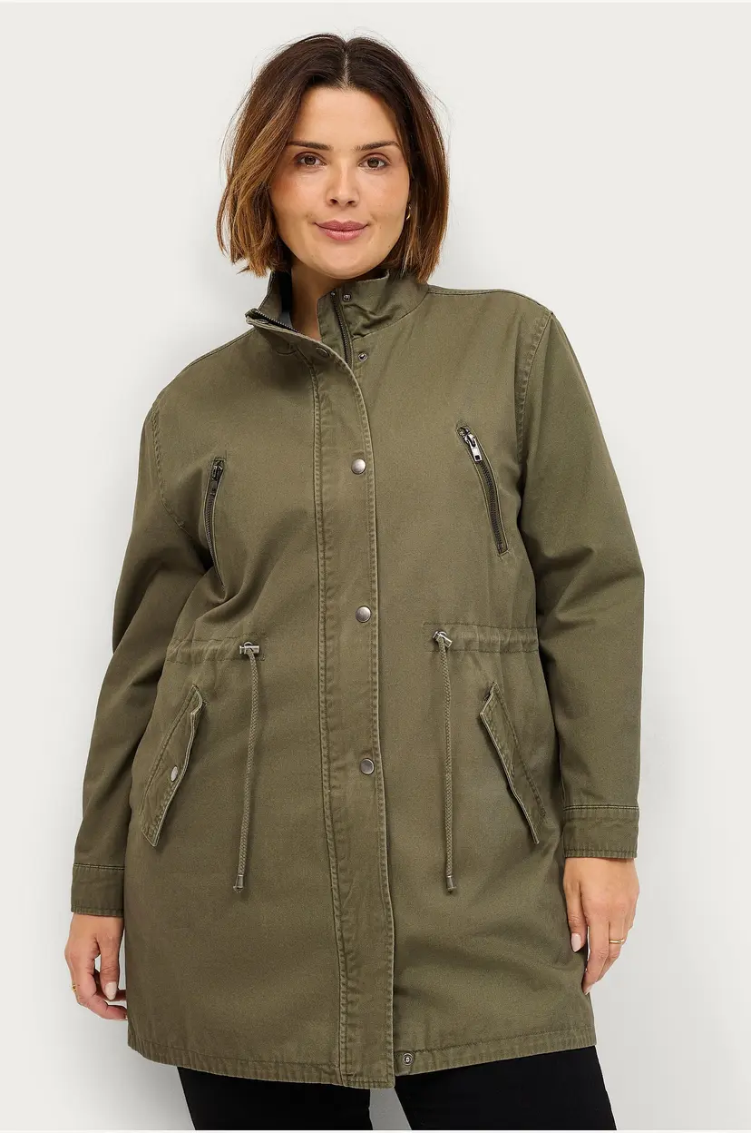 Ellos Plus collection Parka Maja - Grønn