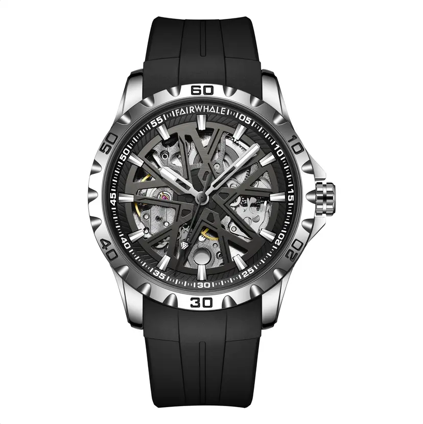 Mark Fairwhale Mark Fairwhale Thunderstone Silver Black Rubber