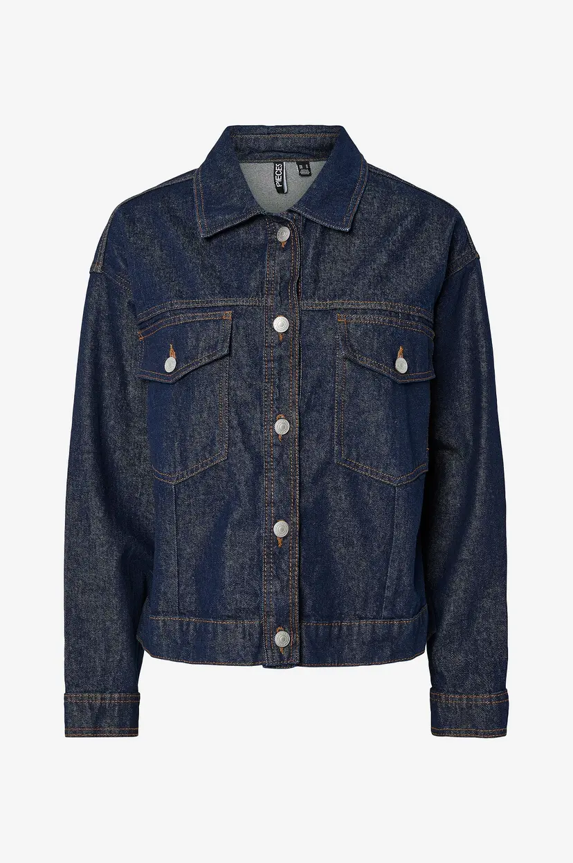 Pieces Denim jakke pcElma Denim Jacket - Blå