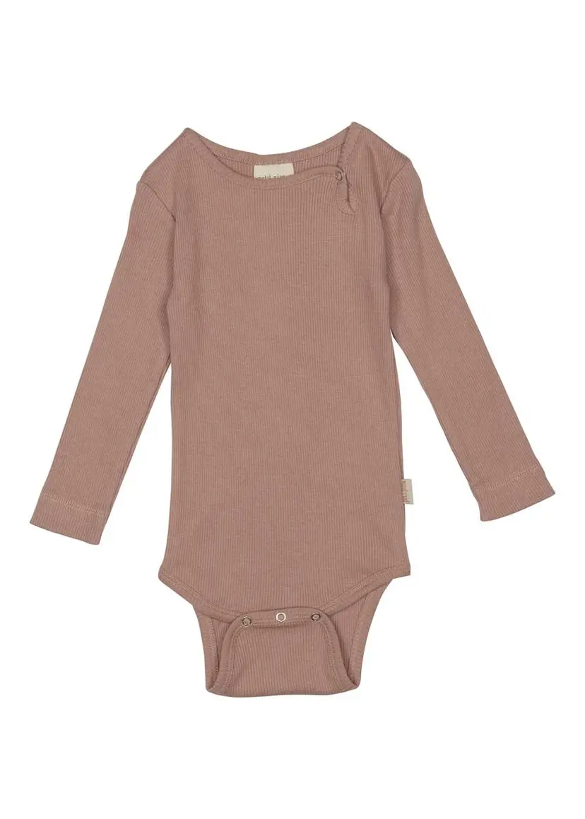 Petit Piao Petit Piao LS Modal Body, dus rosa (56 / 1-2 mnd)