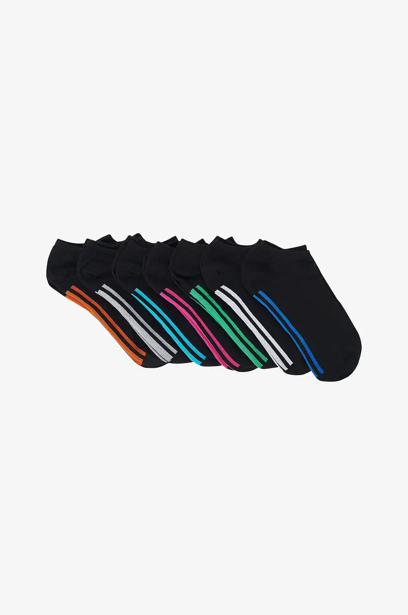 Ellos Collection Ankelsokker Sneaker 7-pakning - Svart