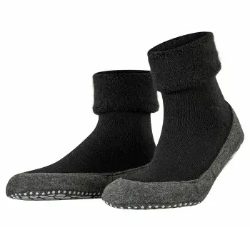 Falke Falke Strømper Cosyshoe Adult Svart ull Str 45/46 Herre