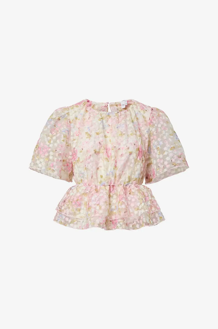 Y.A.S Bluse yasLeanna SS New - Hvit