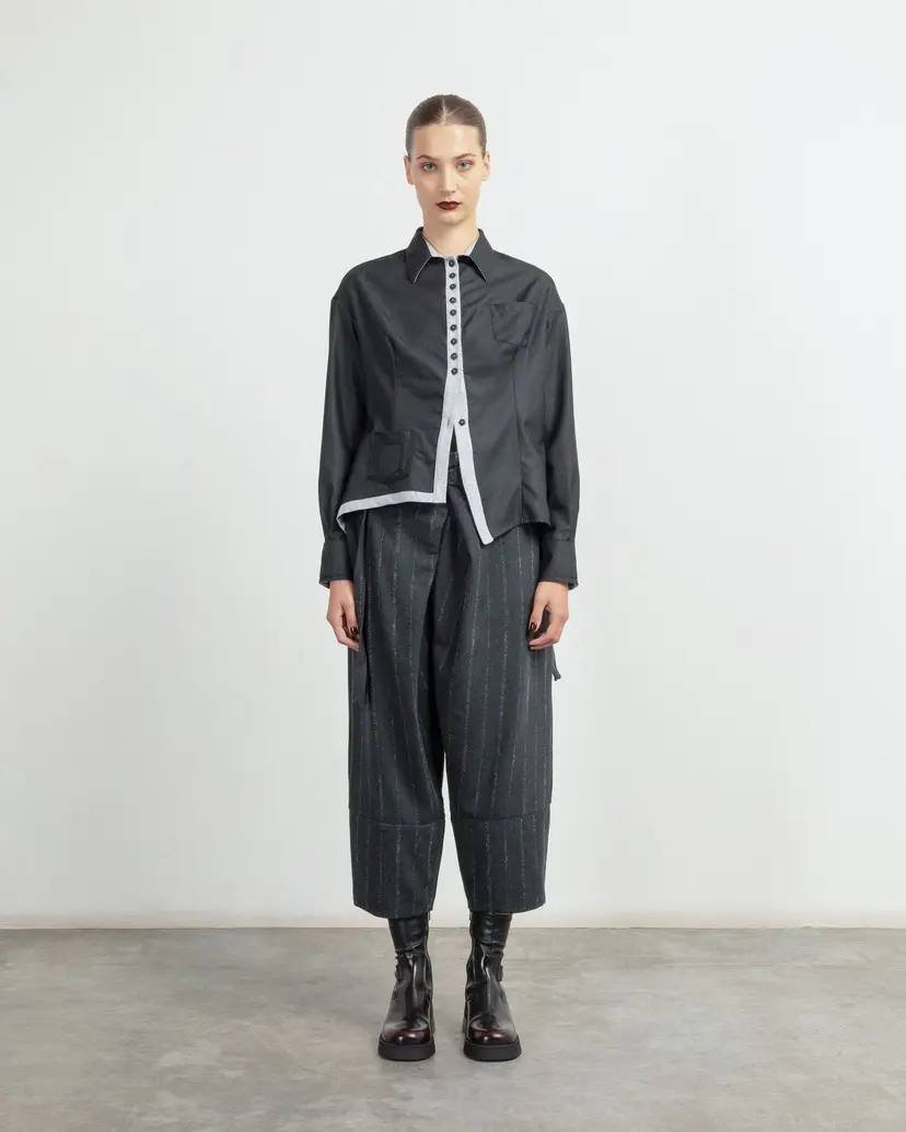 Matilda Longhena Camisa Matilda Longhena HANSEL Preto