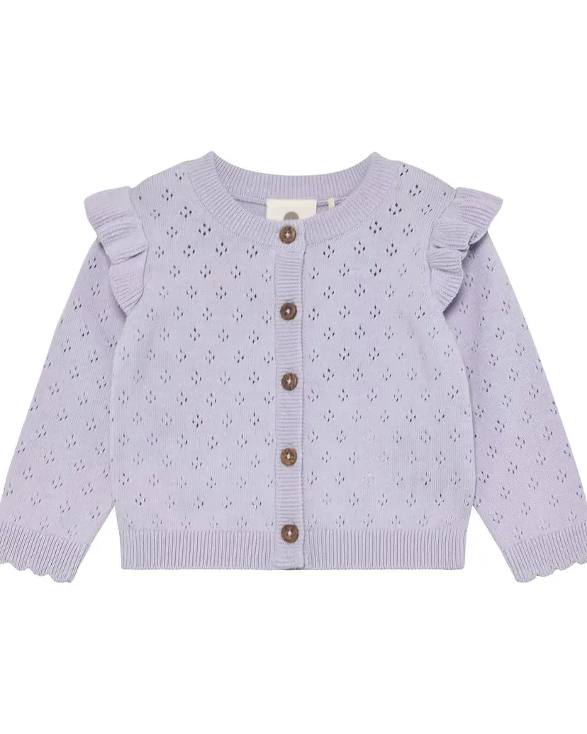 En Fant En Fant Strikkejakke Purple Heather (92 / 2 år)