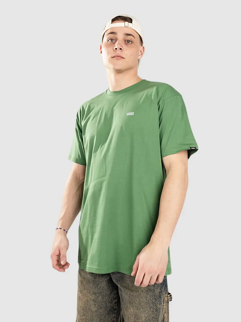 Vans Vans Left Chest Logo T-skjorte grønn