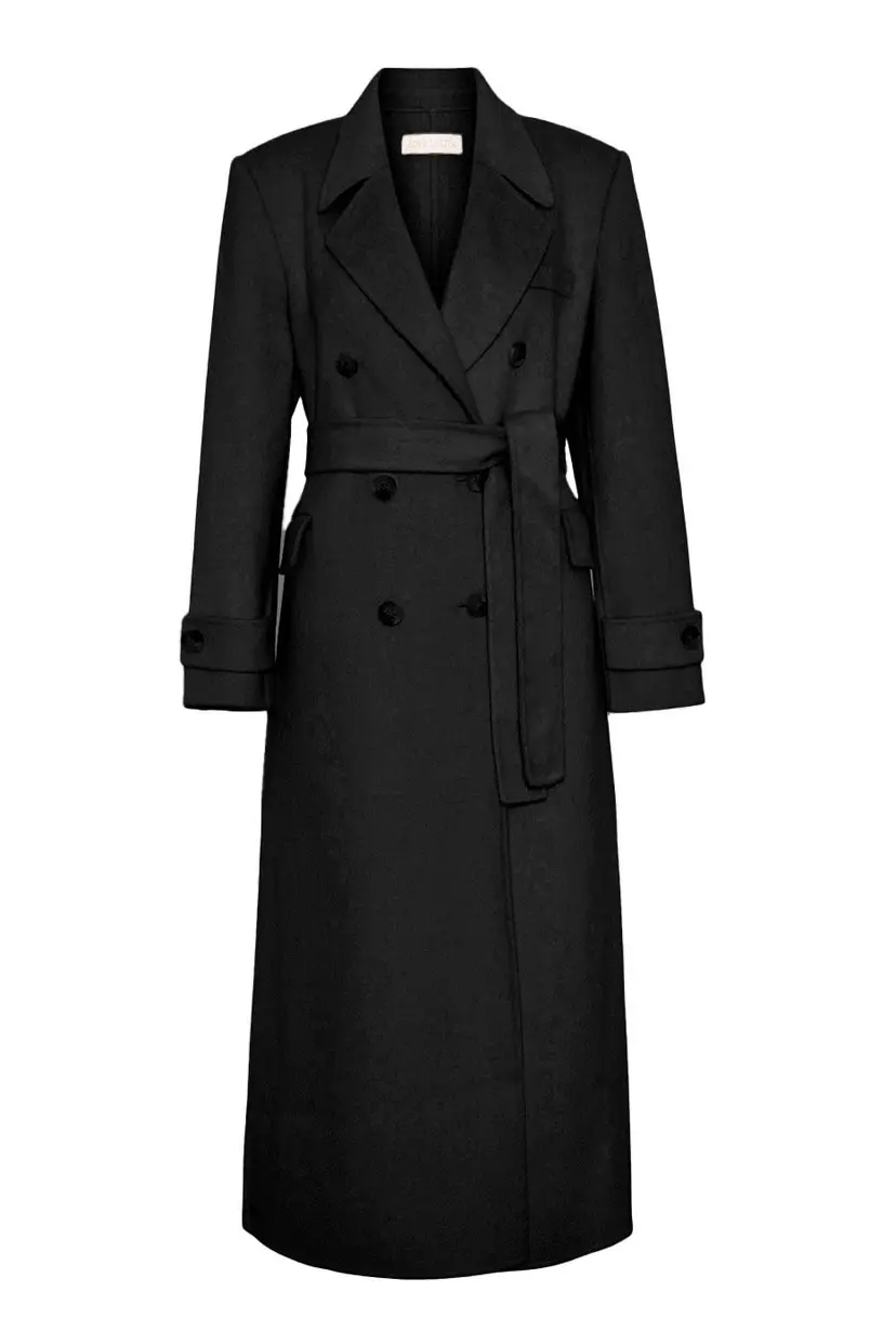 Love Lolina Amelia Coat Black - L