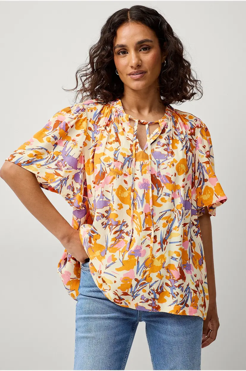 Saint Tropez Bluse Eikosz Blouse - Gul