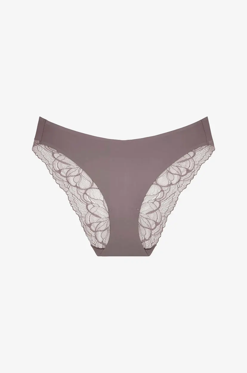 Triumph Truser Body Make-up Illusion Lace Highleg Tai - Grå