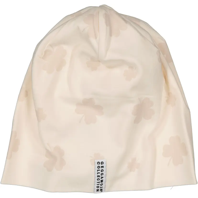 Geggamoja Mössa Bambu Klöver Beige - L 6 - Vuxen