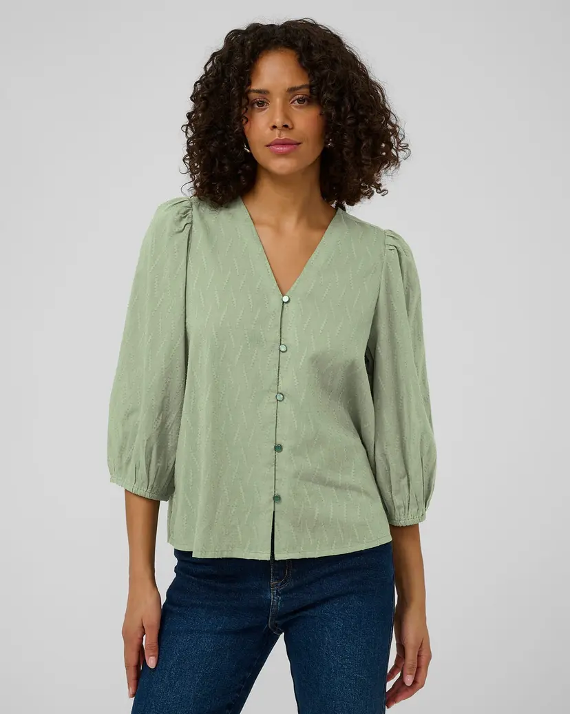 Kaffe Bluse Gabriela V-Neck