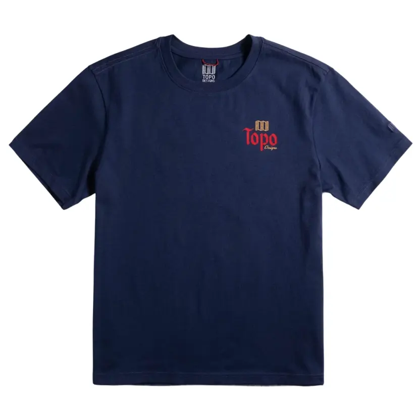 Topo Designs Topo Designs Draft Tee Ss M Midnight