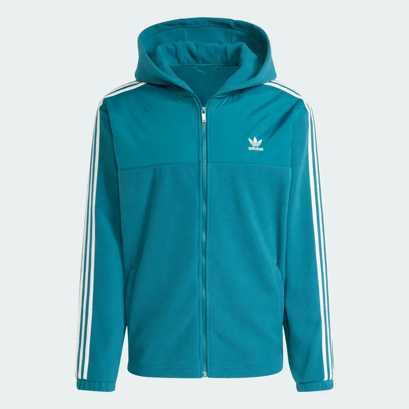 Adidas Adicolor 3-Stripes Teddy Fleece Hettegenser