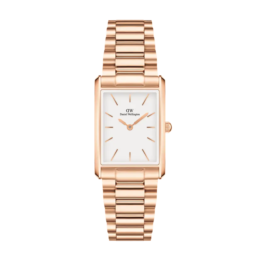 Daniel Wellington Rose Gold 22x32 Watch Bound 3-link | DW