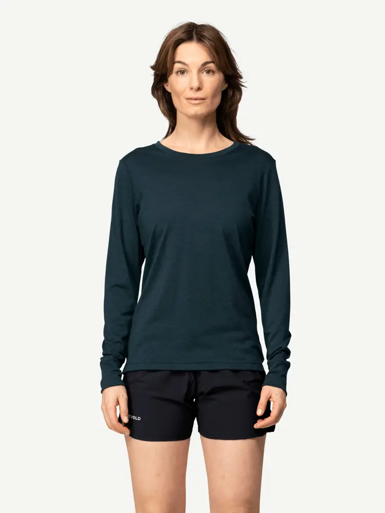 Devold Devold - Classic Long Sleeve Dame - Large - Blå