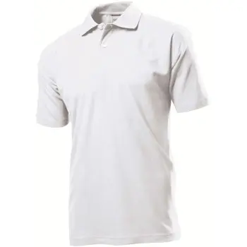 Stedman Stedman Polo Men Hvit bomull Herre